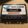 ARCADIA - TESTED Commodore Vic 20 Vintage Cassette Game